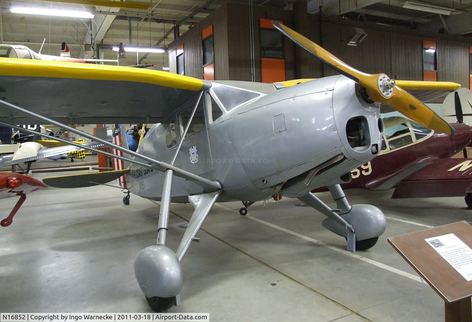 N16852, 1936 Fairchild 24 C8F C/N 3132, Fairchild 24 C8F at the Mid-America Air Museum, Liberal KS