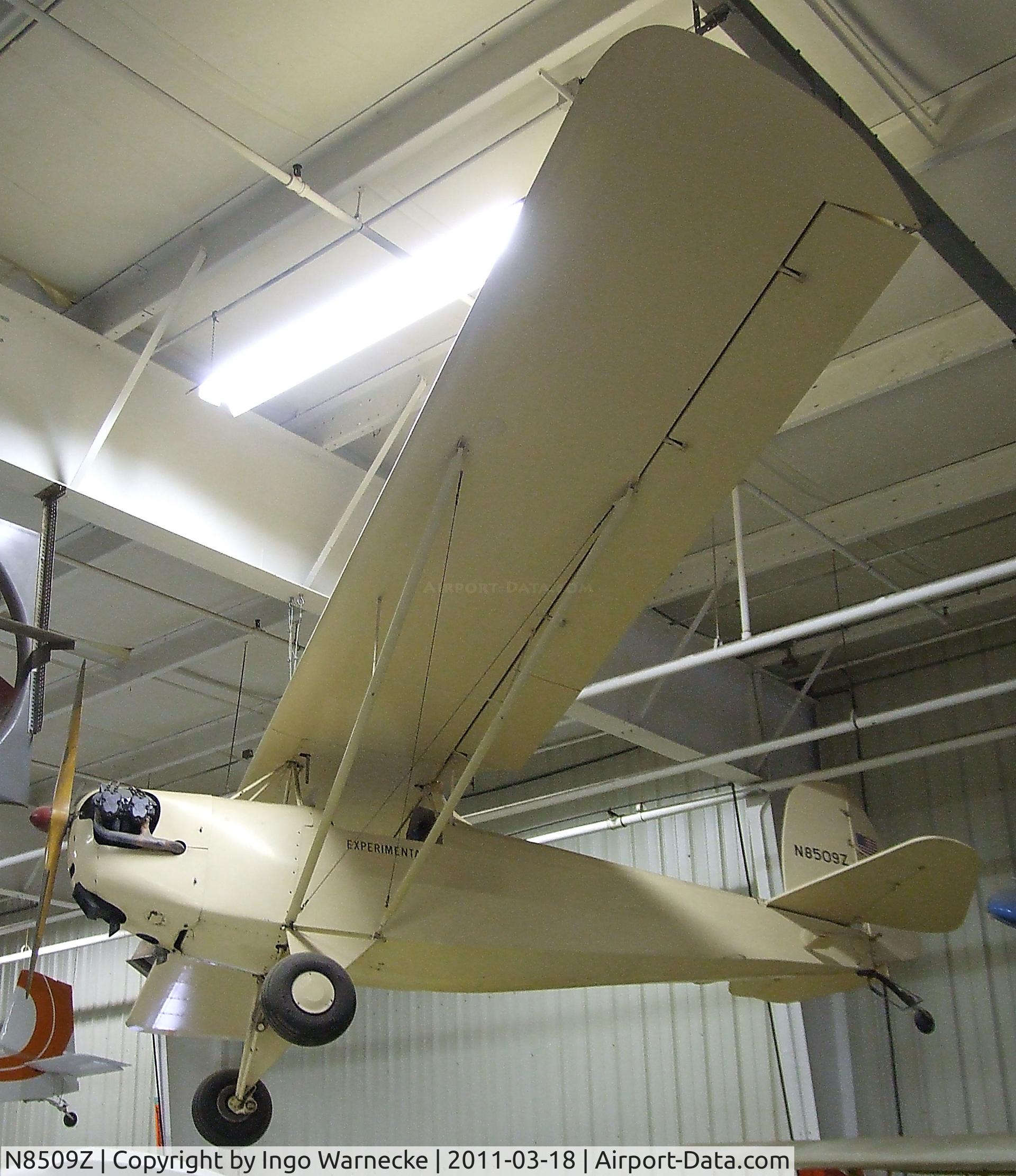 N8509Z, 1982 Pober P-9 Pixie C/N 1-S-80, Pober (M.L. Smith) Pixie at the Mid-America Air Museum, Liberal KS