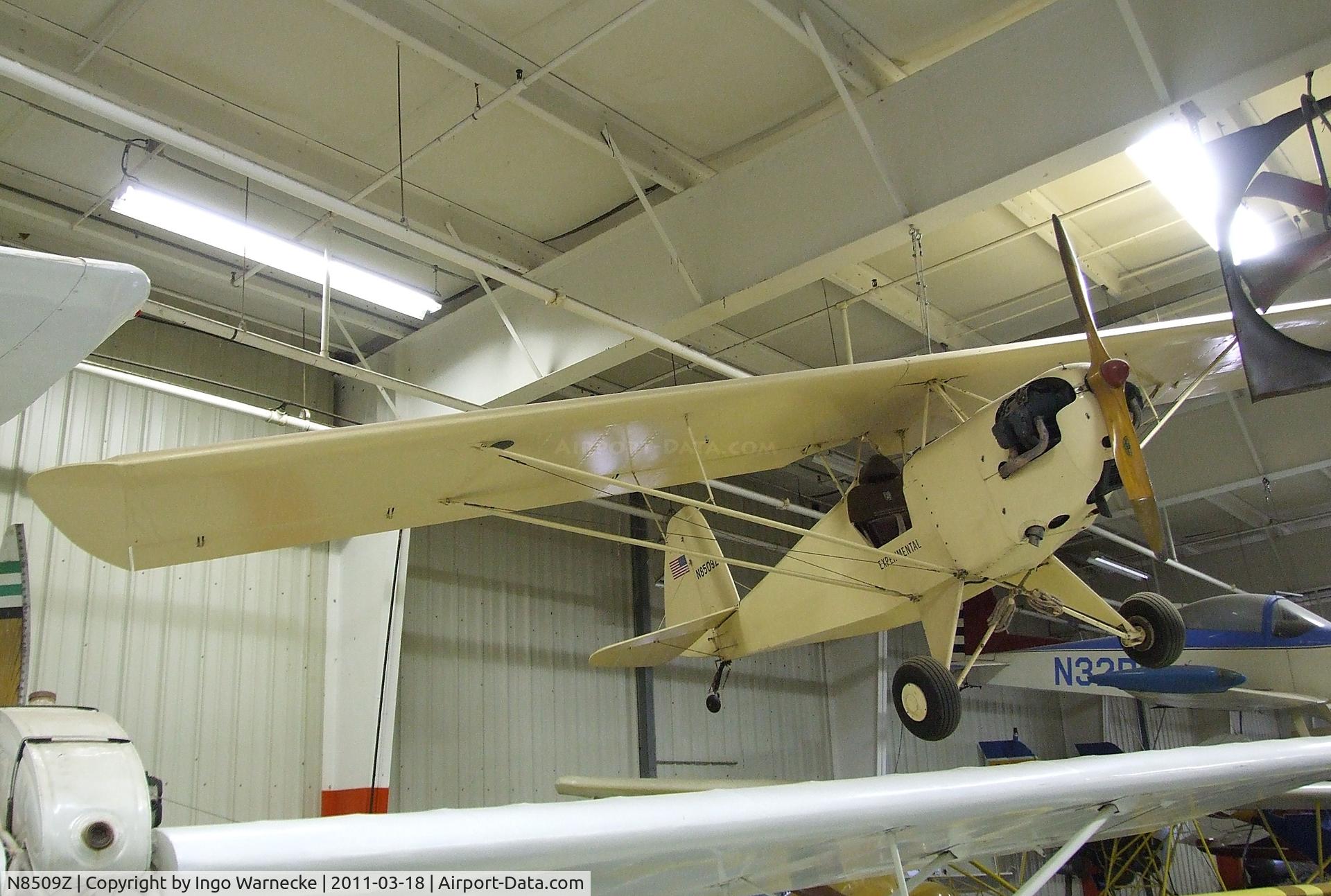 N8509Z, 1982 Pober P-9 Pixie C/N 1-S-80, Pober (M.L. Smith) Pixie at the Mid-America Air Museum, Liberal KS
