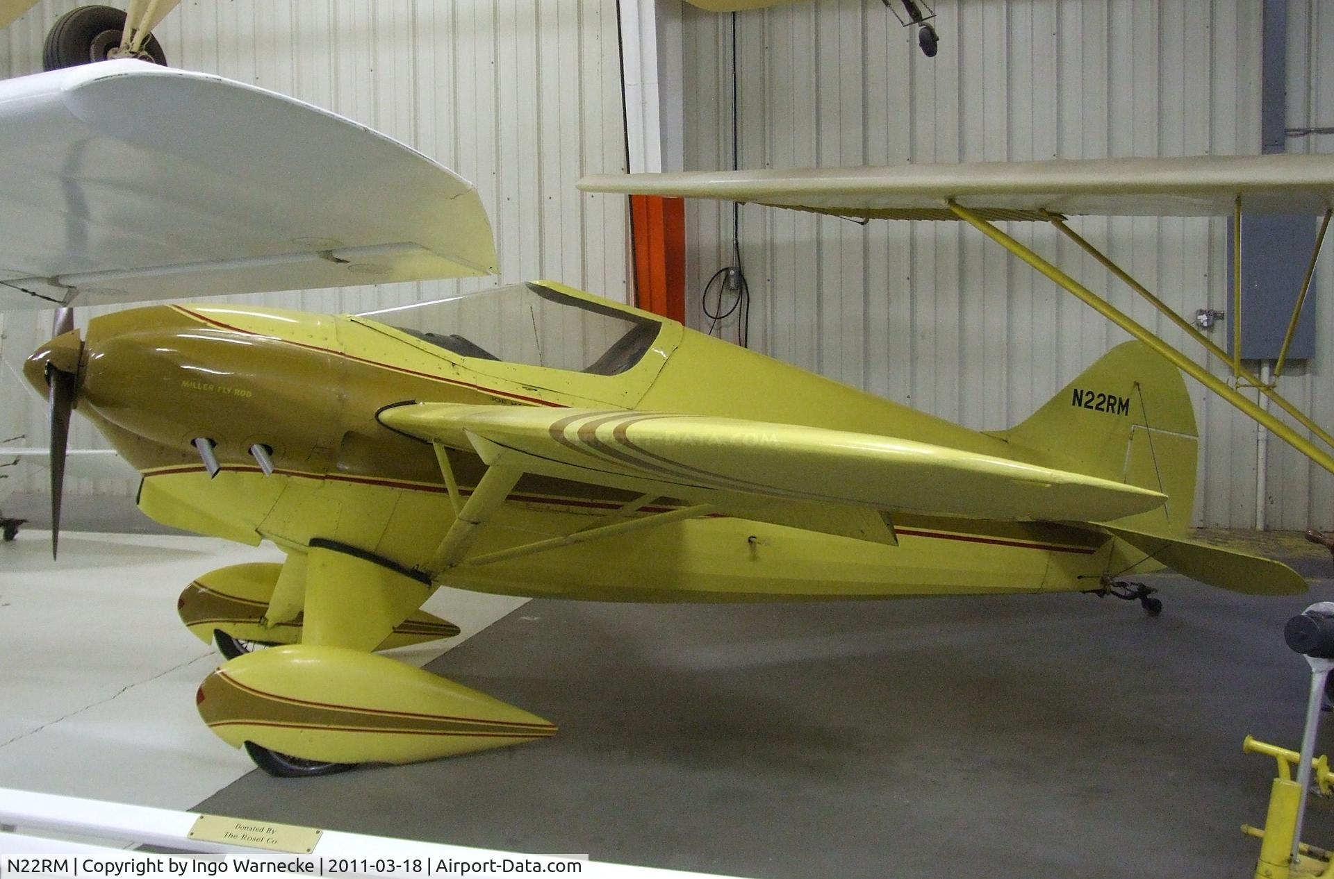 N22RM, 1966 Miller Raymond E S-1 C/N 001, Miller S-1 