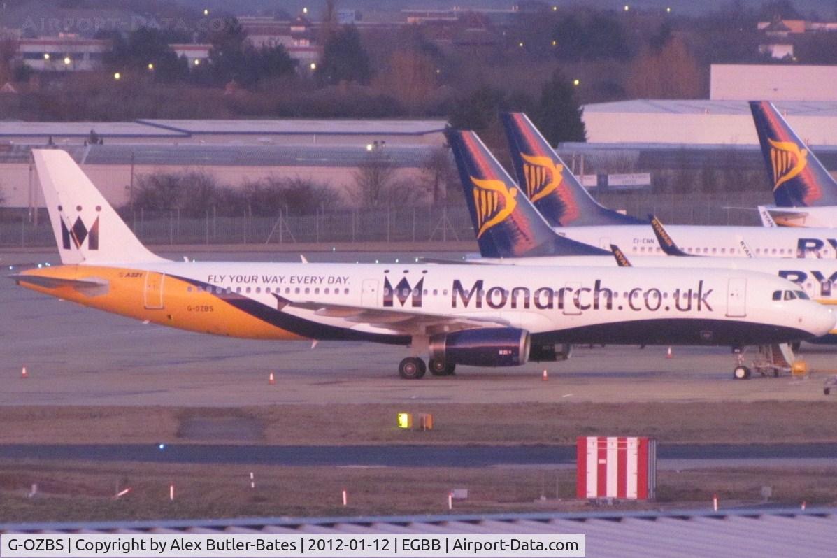 G-OZBS, 2001 Airbus A321-231 C/N 1428, New colours