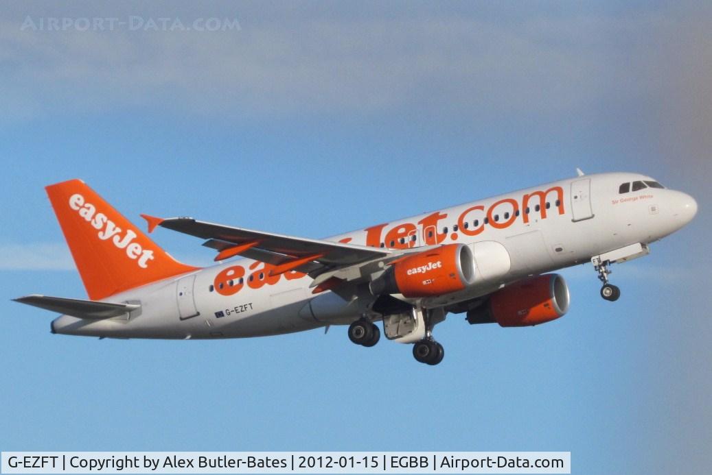 G-EZFT, 2009 Airbus A319-111 C/N 4132, 