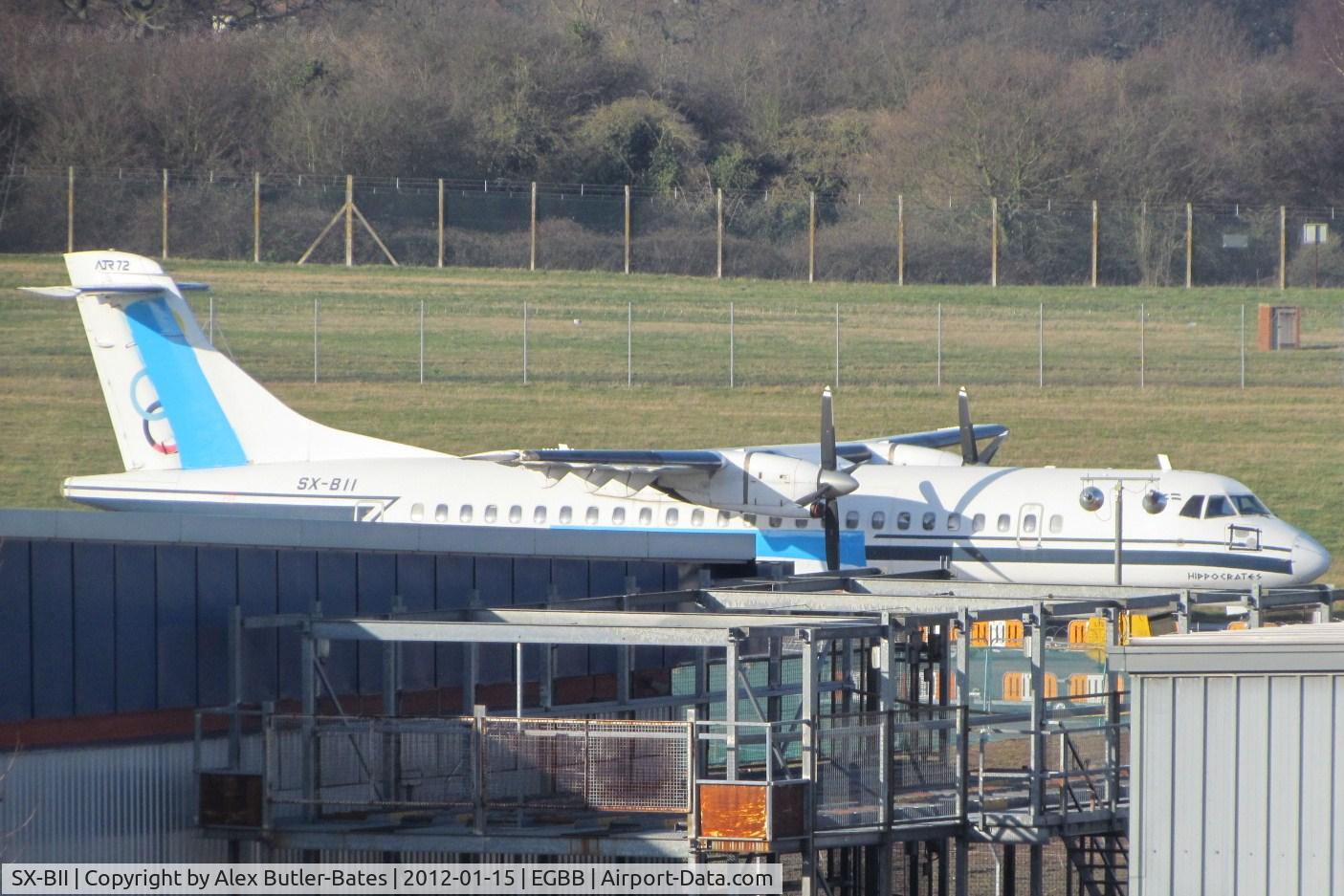 SX-BII, 1993 ATR 72-202 C/N 353, In storage at bhx