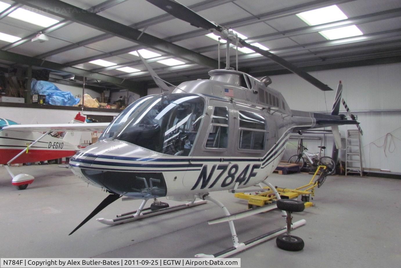 N784F, Bell 206B JetRanger C/N 2508, 