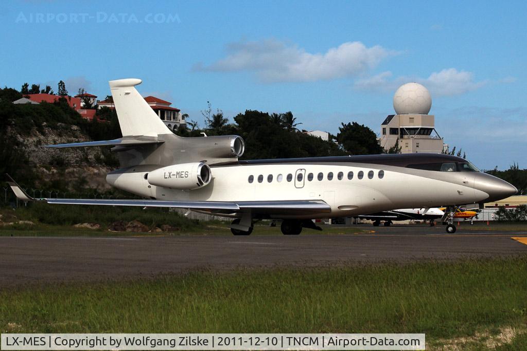 LX-MES, 2010 Dassault Falcon 7X C/N 097, visitor