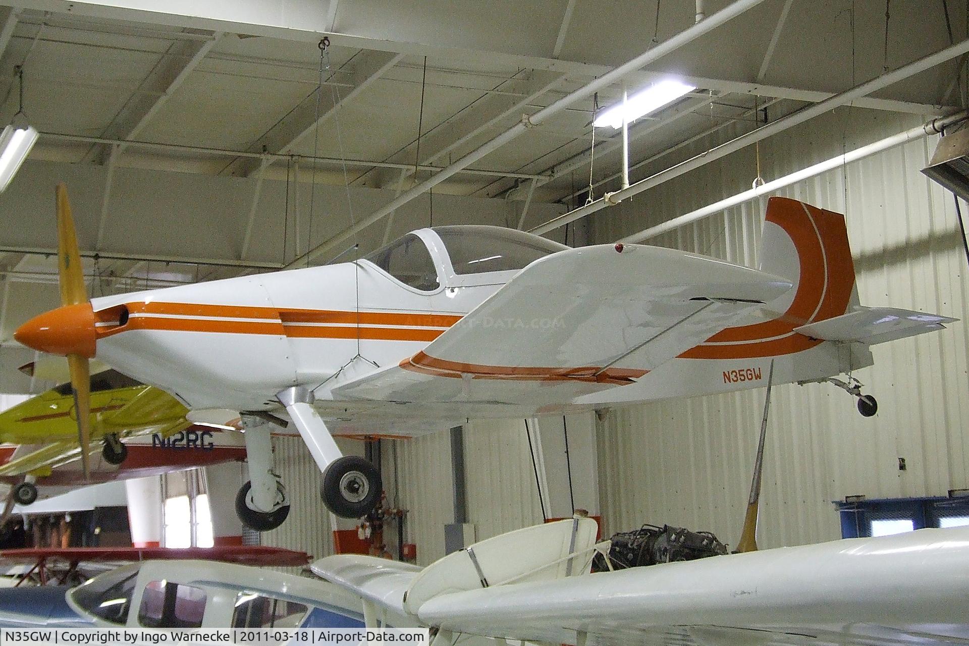 N35GW, 1965 Thorp T-18 Tiger C/N 0Z-3, Thorp (O. Zauner) T-18 at the Mid-America Air Museum, Liberal KS