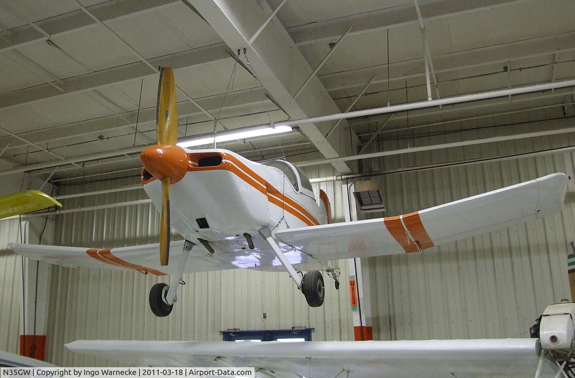 N35GW, 1965 Thorp T-18 Tiger C/N 0Z-3, Thorp (O. Zauner) T-18 at the Mid-America Air Museum, Liberal KS