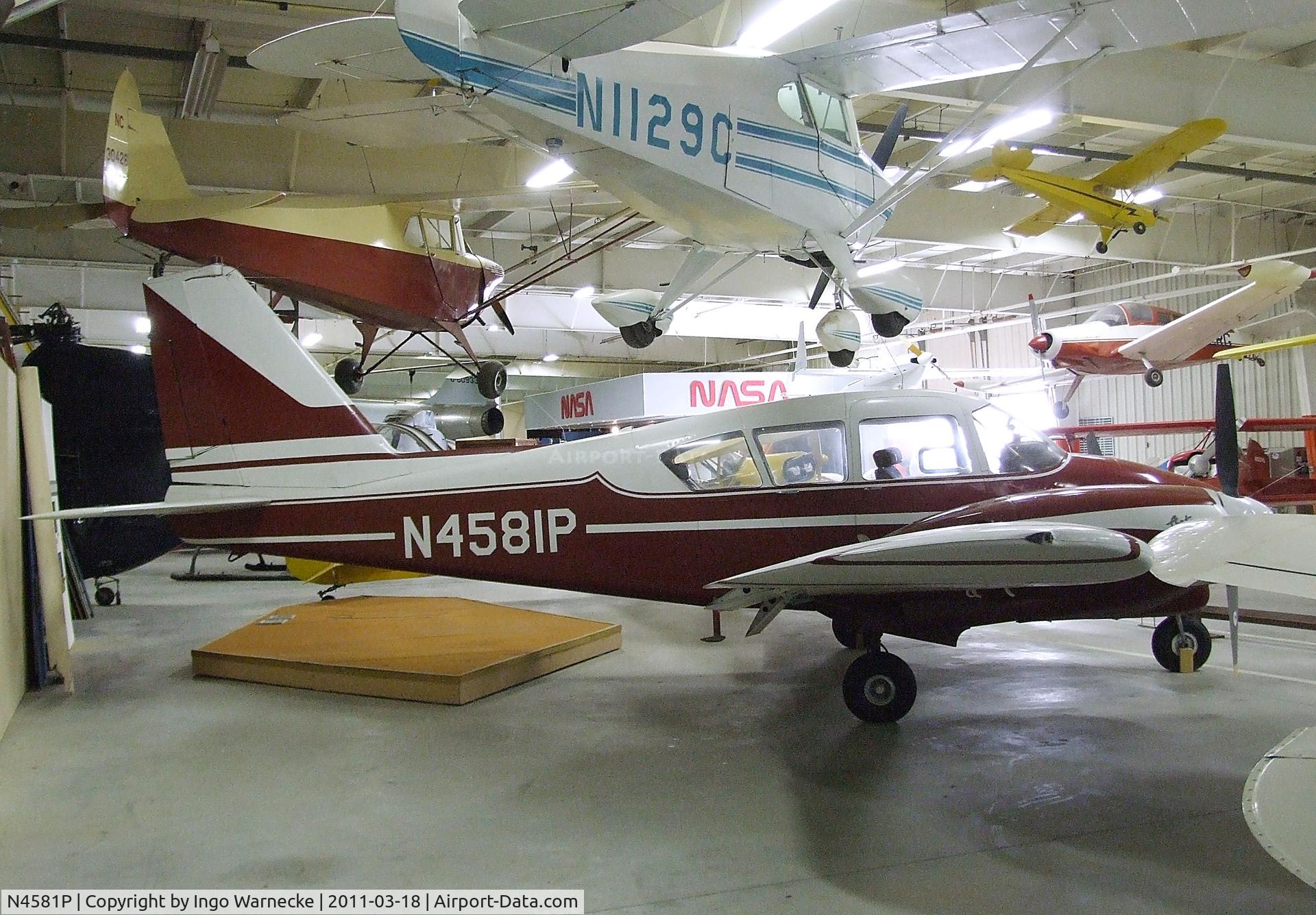 N4581P, 1960 Piper PA-23-250 Aztec C/N 27-90, Piper PA-23-250 Aztec at the Mid-America Air Museum, Liberal KS