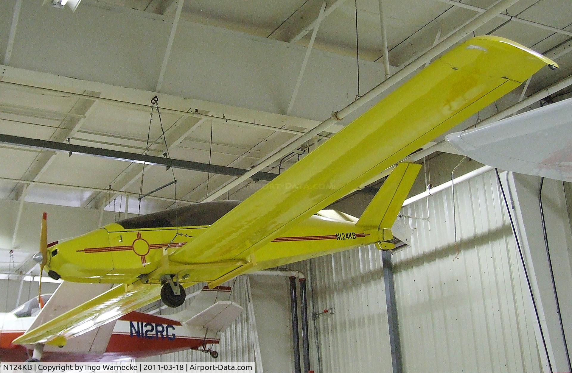 N124KB, Monnett Moni C/N 124, Monnett (K.M. Buehre) Moni at the Mid-America Air Museum, Liberal KS