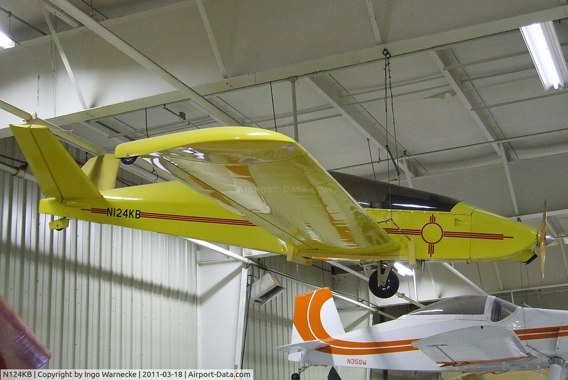 N124KB, Monnett Moni C/N 124, Monnett (K.M. Buehre) Moni at the Mid-America Air Museum, Liberal KS