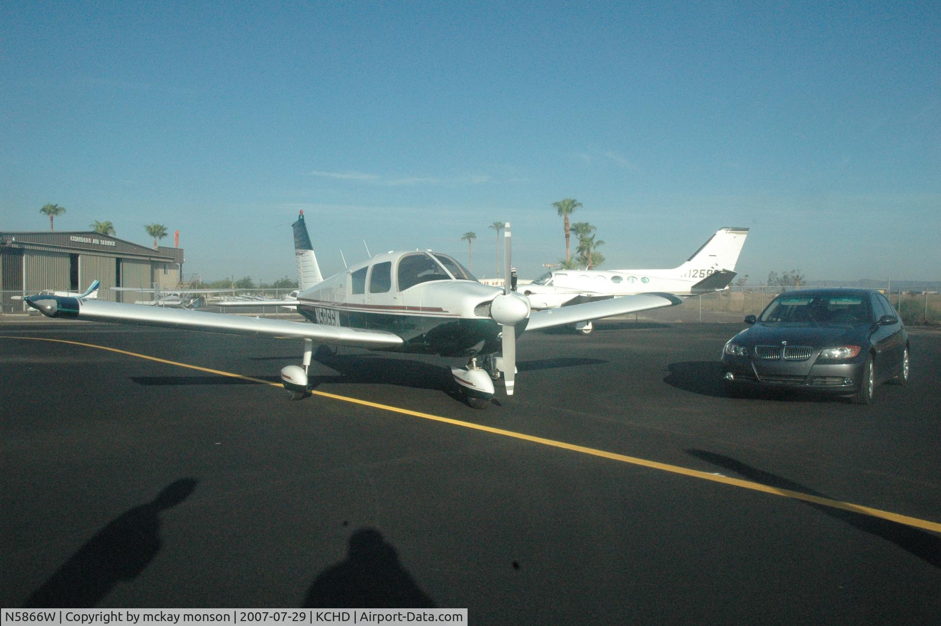 N5866W, 1965 Piper PA-28-160 Cherokee C/N 28-2427, n5866w