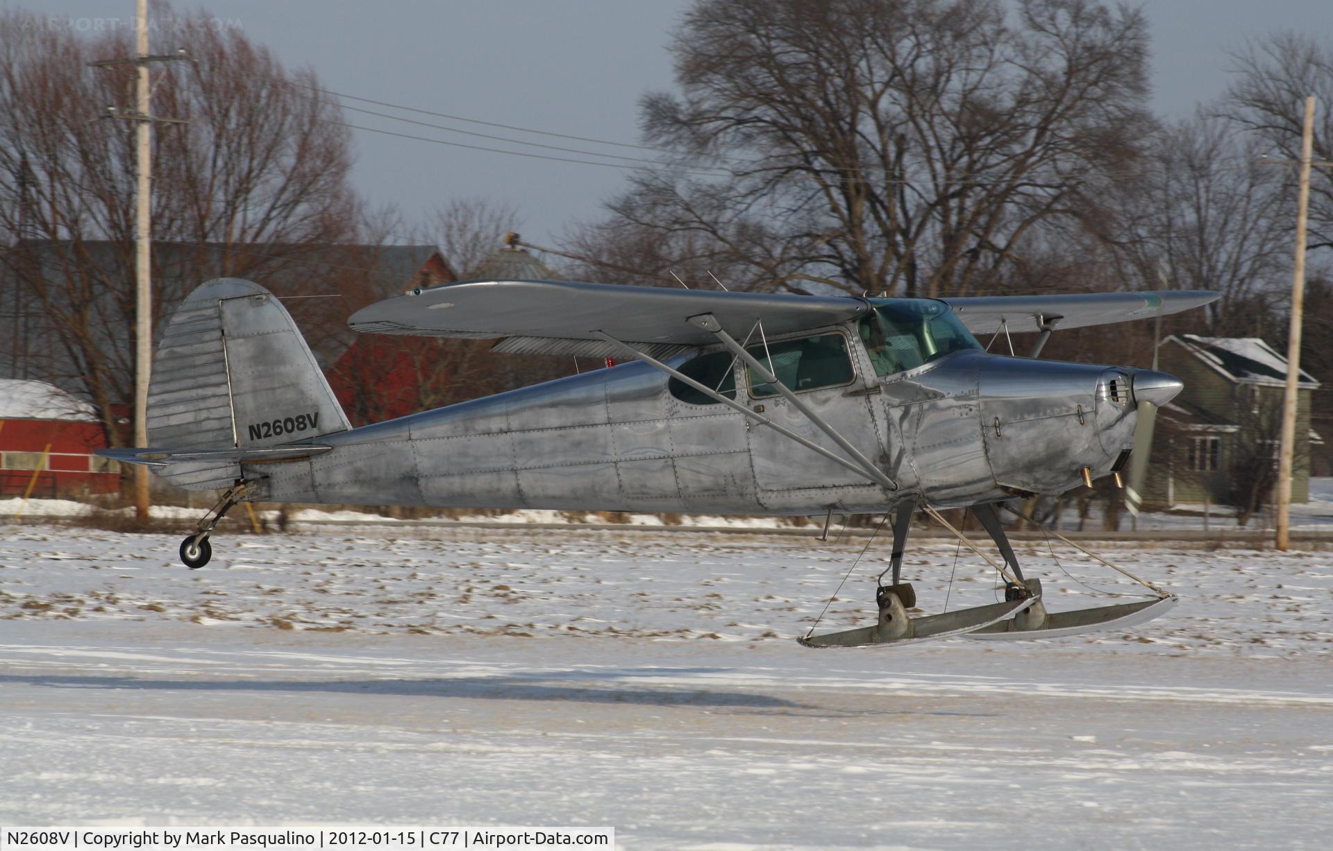 N2608V, 1948 Cessna 170 C/N 18118, Cessna 170