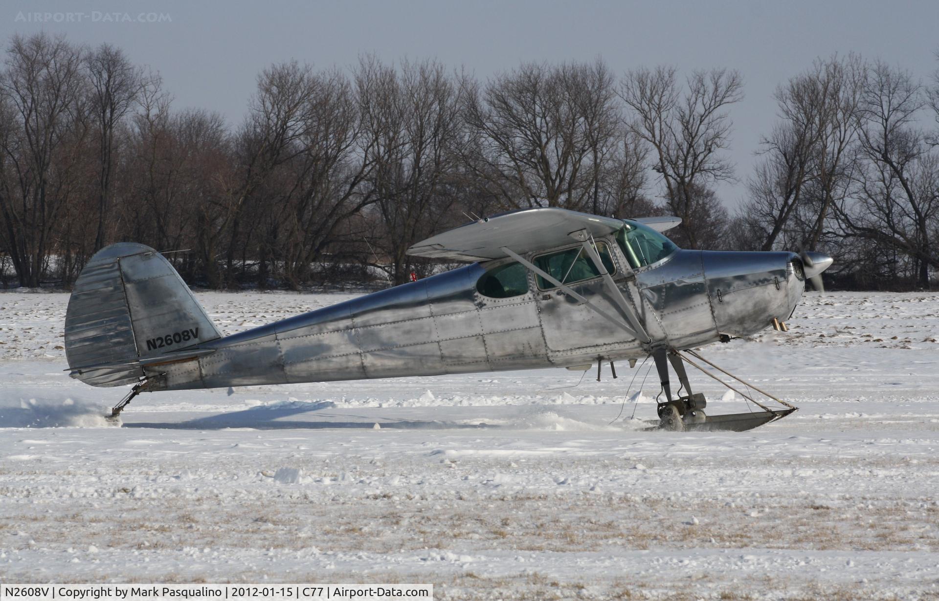 N2608V, 1948 Cessna 170 C/N 18118, Cessna 170