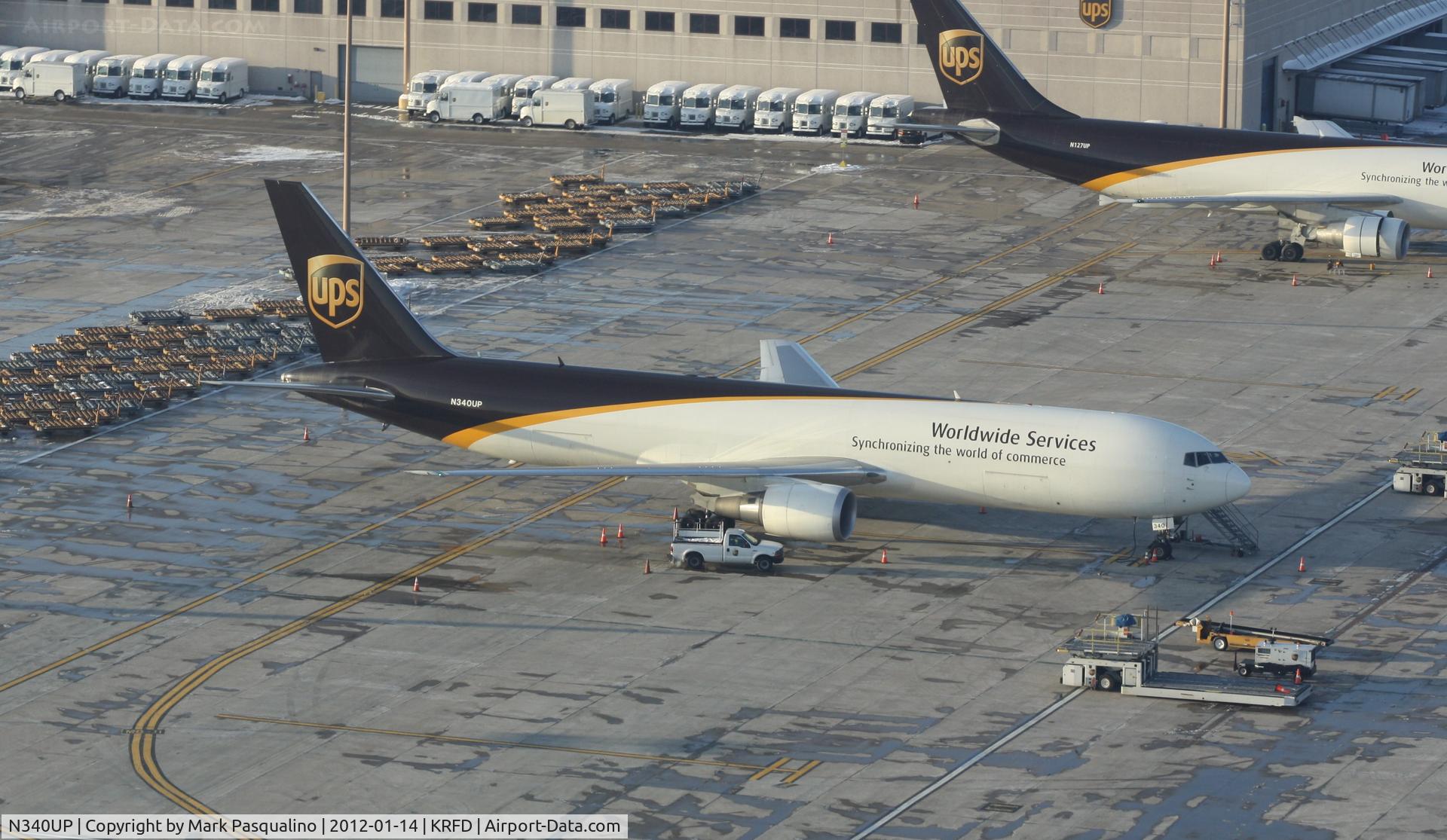 N340UP, 2010 Boeing 767-34AF C/N 37860, Boeing 767-300F