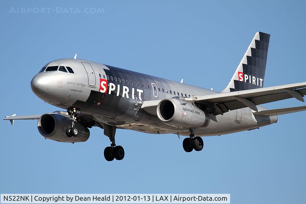 N522NK, 2006 Airbus A319-132 C/N 2893, Spirit Airlines 