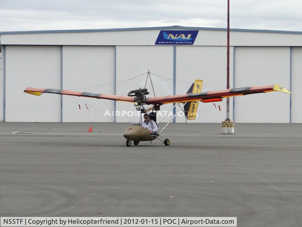 N55TF, Tri Flight Inc Mirage C/N M450, Taxiing to transient parking, from the hanger, for static display