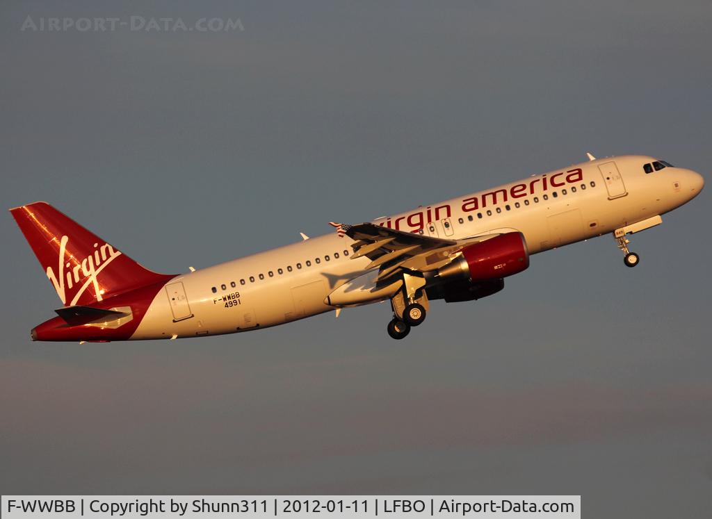 F-WWBB, 2011 Airbus A320-214 C/N 4991, C/n 4991 - To be N849VA