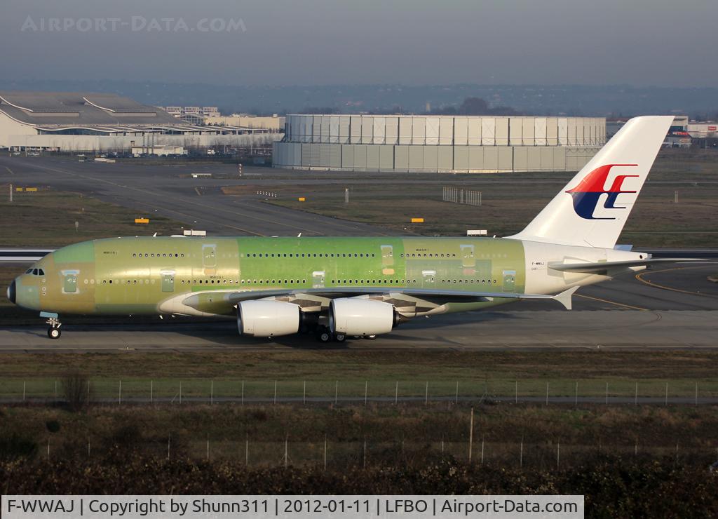 F-WWAJ, 2012 Airbus A380-841 C/N 081, C/n 0081 - For Malaysia Airlines...