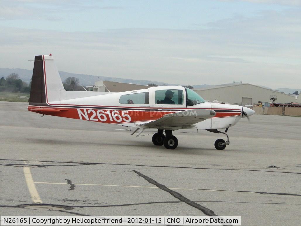 N26165, 1977 Grumman American AA-5A Cheetah C/N AA5A0457, Taxiing