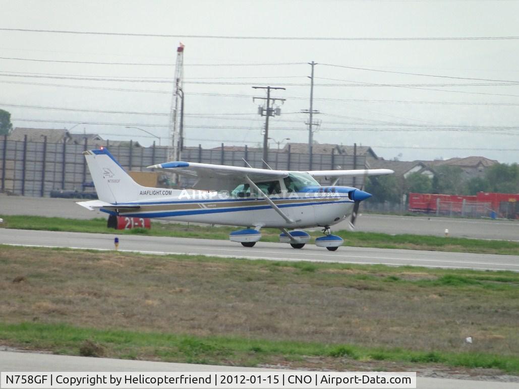 N758GF, 1979 Cessna R172K Hawk XP C/N R1723079, Just landed on runway 26R