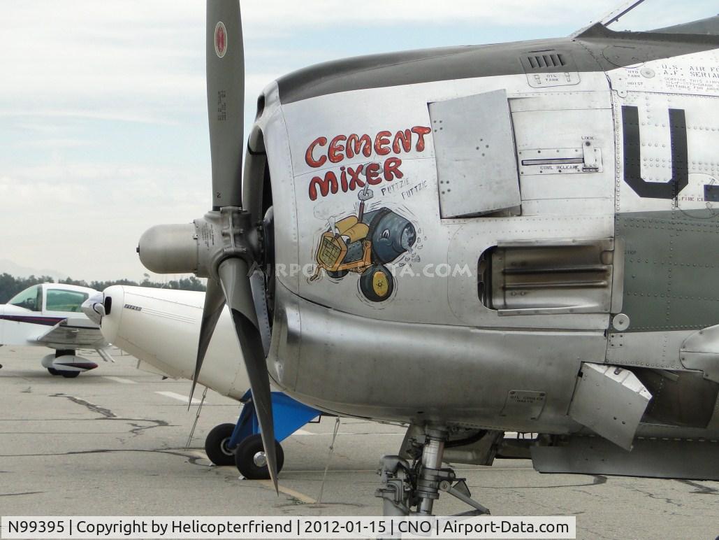 N99395, 1945 North American T-28A Trojan C/N 49-1540A, Nose art for the T-28A