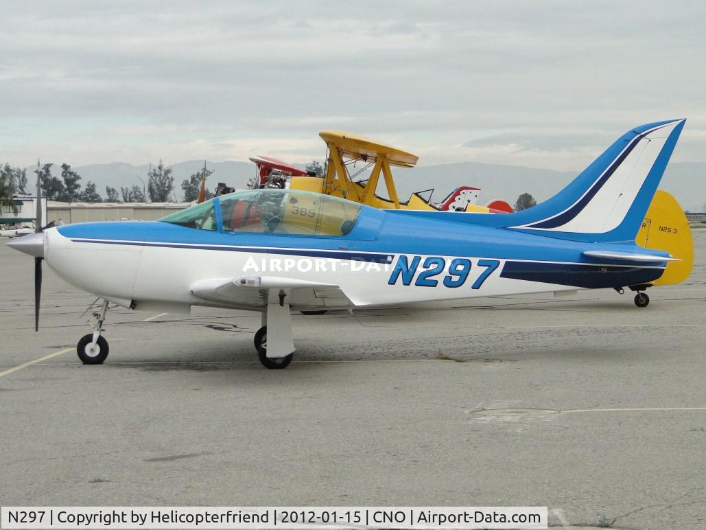 N297, 1990 Halsted Barry BH 1 C/N 001, Parked for static display south of the tower