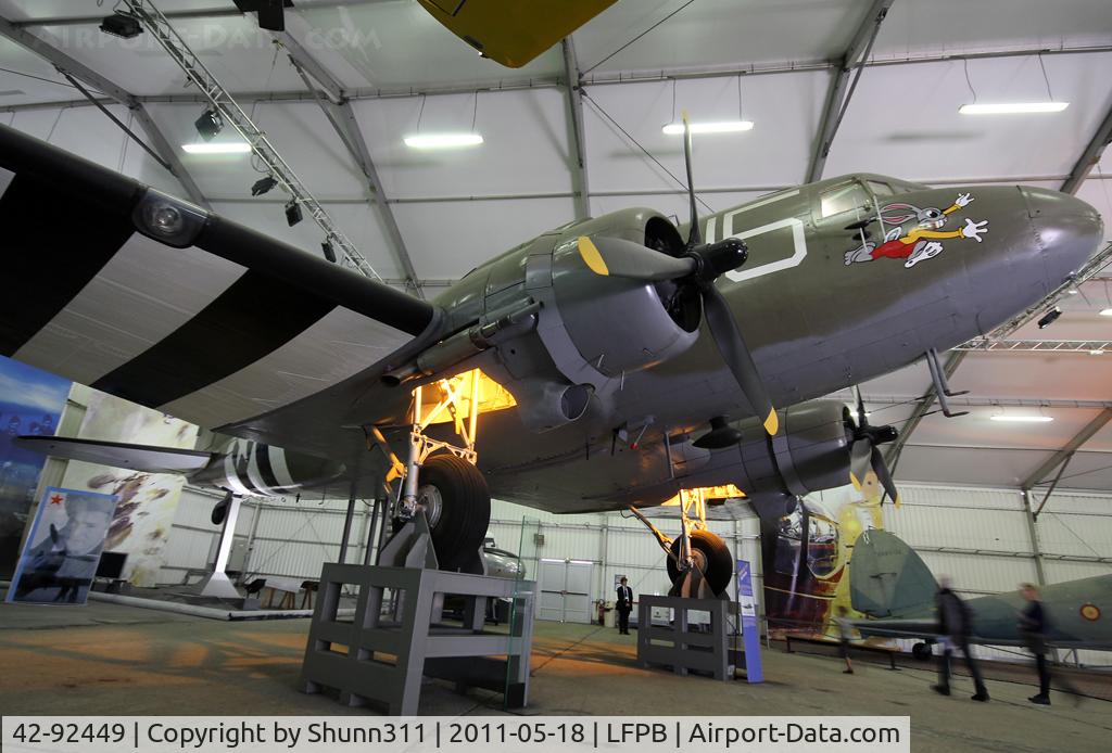 42-92449, 1944 Douglas C-47A-10-DK skytrain C/N 12251, Preserved @ Le Bouget Museum... Right side...