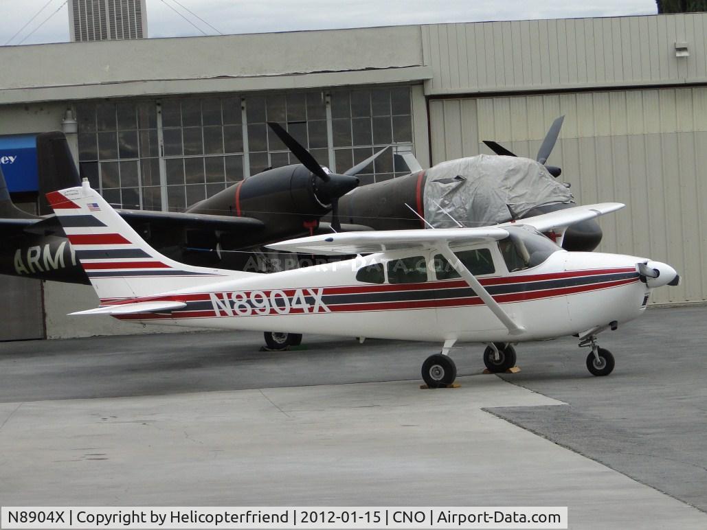 N8904X, 1961 Cessna 182D Skylane C/N 18253304, Parked in the Planes Of Fame rear lot