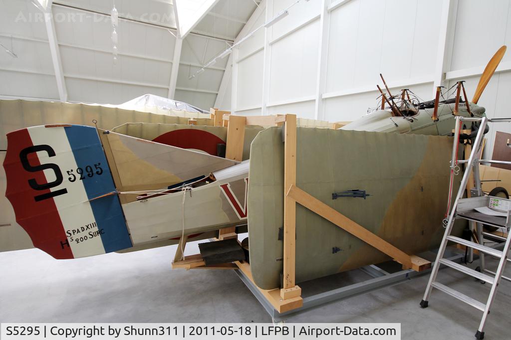 S5295, SPAD S-XIII C1 C/N 15295, Preserved @ Dugny...