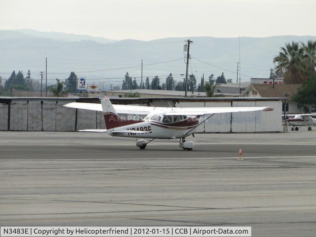 N3483E, 1978 Cessna 172N C/N 17271565, Starting take off roll
