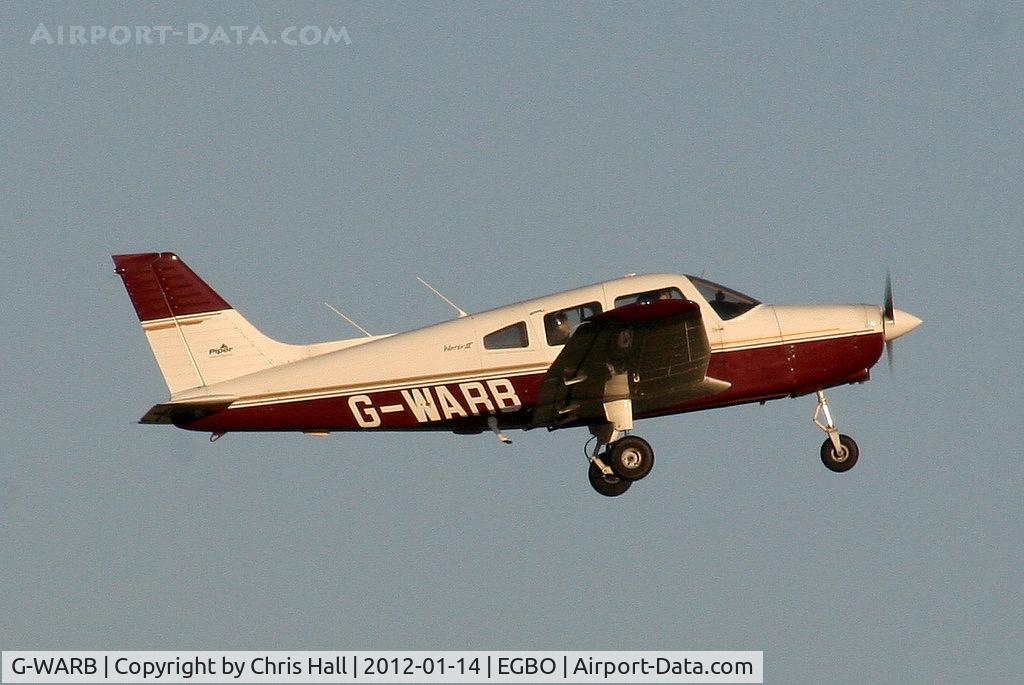 G-WARB, 1998 Piper PA-28-161 Cherokee Warrior III C/N 28-42034, O S F Ltd