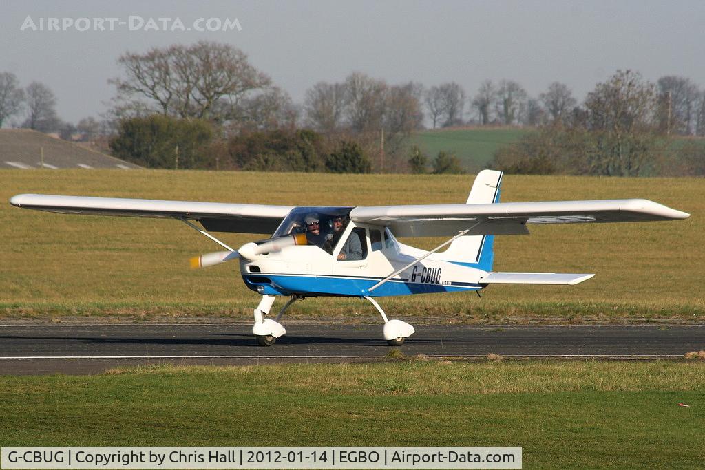 G-CBUG, 2002 Tecnam P-92EM Echo C/N PFA 318-13662, at the Icicle 2012 fly in
