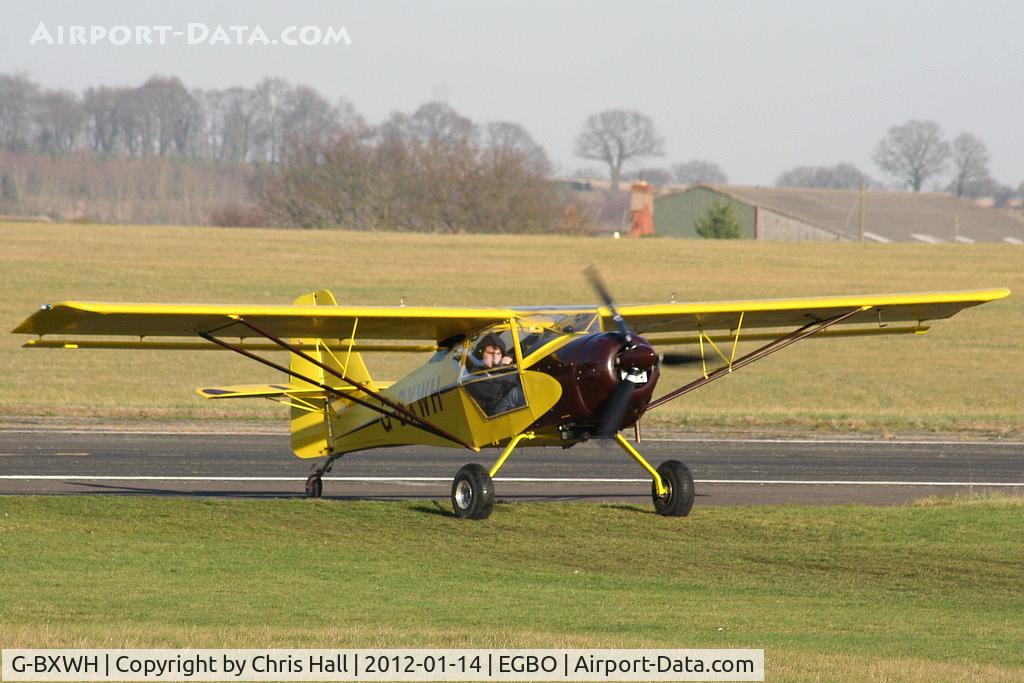 G-BXWH, 2000 Denney Kitfox 4-1200 Speedster C/N PFA 172A-12343, at the Icicle 2012 fly in