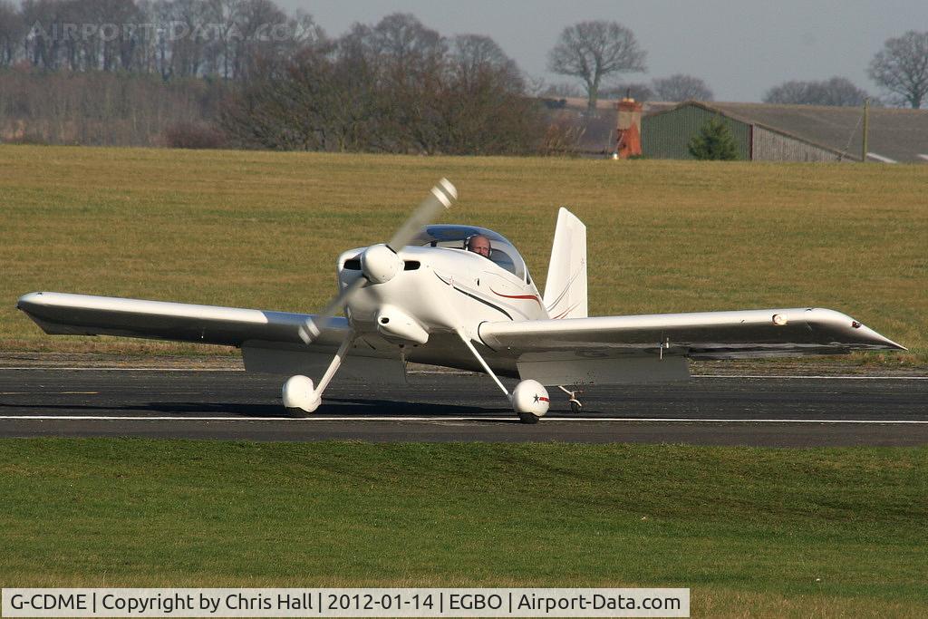 G-CDME, 2006 Vans RV-7 C/N PFA 323-14151, at the Icicle 2012 fly in