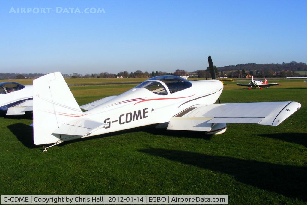 G-CDME, 2006 Vans RV-7 C/N PFA 323-14151, at the Icicle 2012 fly in