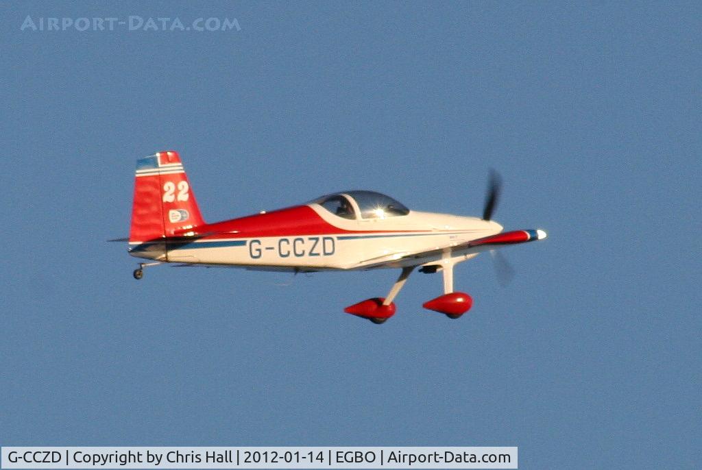 G-CCZD, 2004 Vans RV-7 C/N PFA 323-14087, at the Icicle 2012 fly in