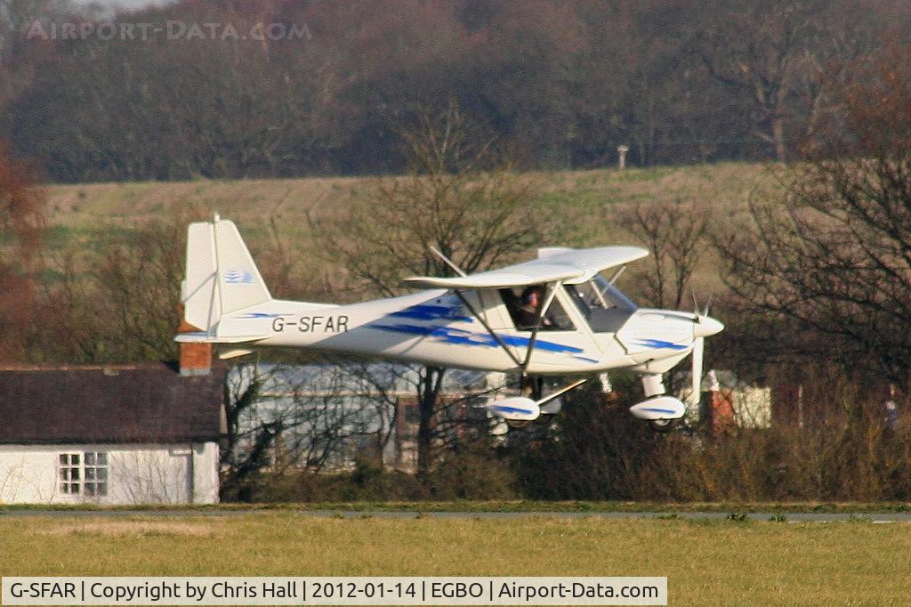 G-SFAR, 2007 Comco Ikarus C42 FB100 C/N 0704-6883, at the Icicle 2012 fly in
