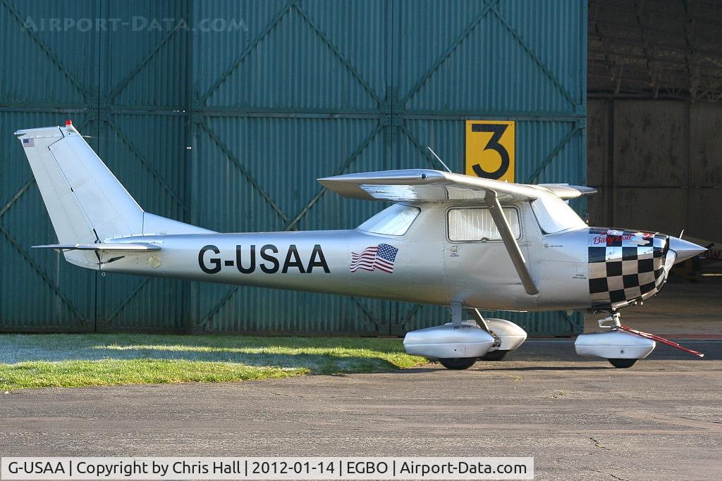 G-USAA, 1967 Reims Cessna F150G C/N 0188, at the Icicle 2012 fly in