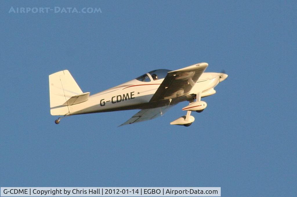 G-CDME, 2006 Vans RV-7 C/N PFA 323-14151, at the Icicle 2012 fly in