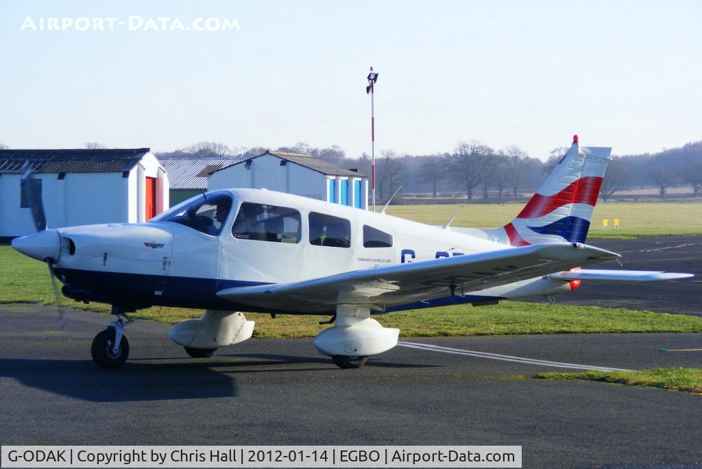 G-ODAK, 1979 Piper PA-28-236 Dakota C/N 28-7911162, at the Icicle 2012 fly in