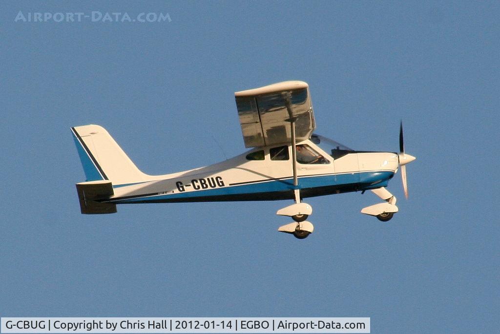 G-CBUG, 2002 Tecnam P-92EM Echo C/N PFA 318-13662, at the Icicle 2012 fly in
