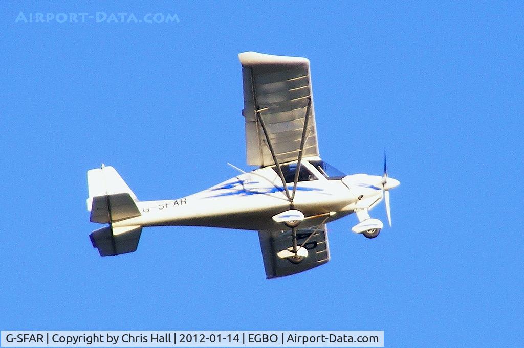 G-SFAR, 2007 Comco Ikarus C42 FB100 C/N 0704-6883, at the Icicle 2012 fly in
