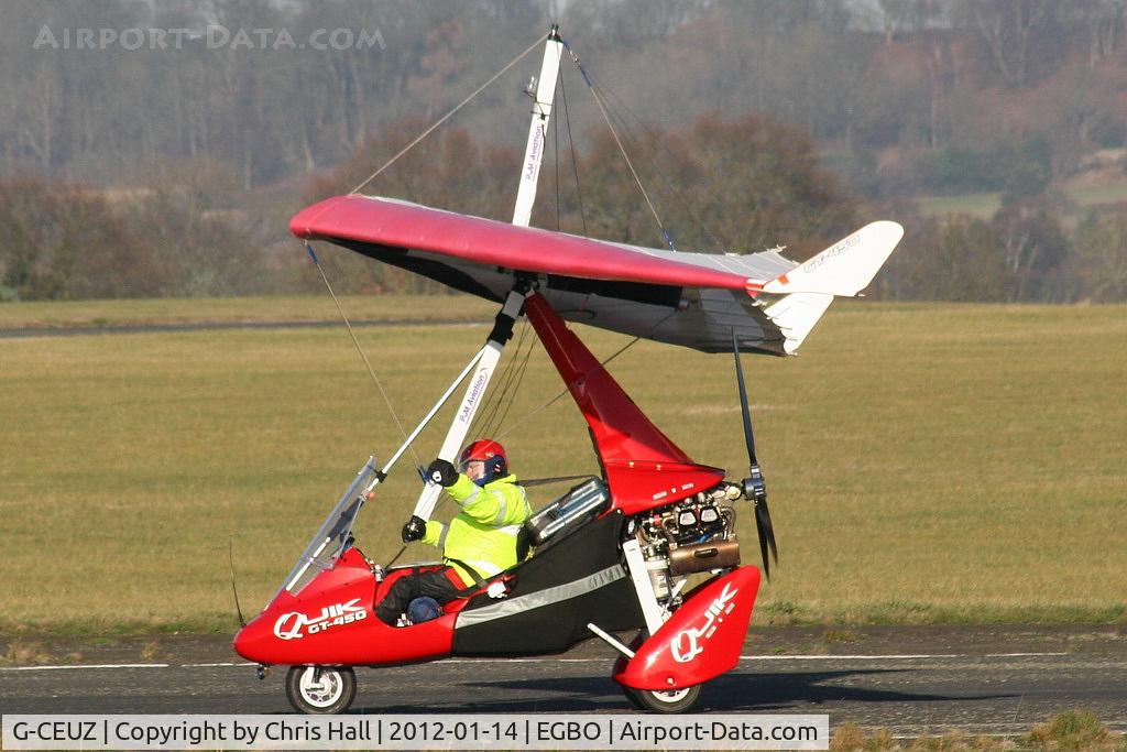 G-CEUZ, 2007 P&M Aviation Quik GT450 C/N 8321, at the Icicle 2012 fly in