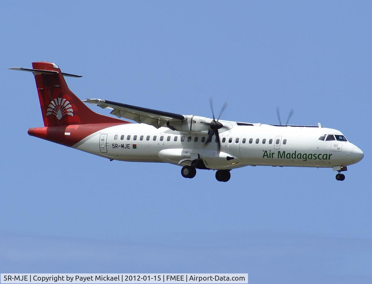 5R-MJE, 2005 ATR 72-212A C/N 694, Final for rwy 14