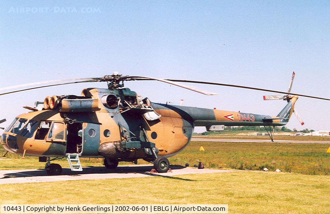 10443, 1973 Mil Mi-8T Hip C/N 10443, Hungarian AF , Heli Meet at Bierset AB