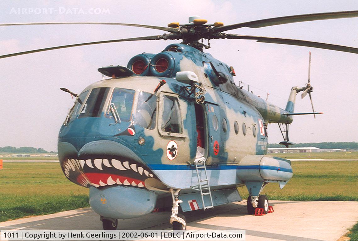 1011, Mil Mi-14PL Haze A C/N A1011, Polish Navy , Heli Meet at Bierset AB