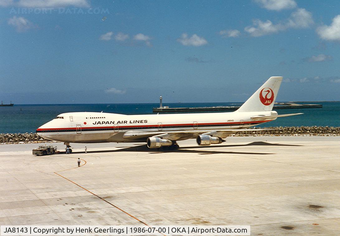 JA8143, 1980 Boeing 747-146B C/N 22067, Japan Air Lines