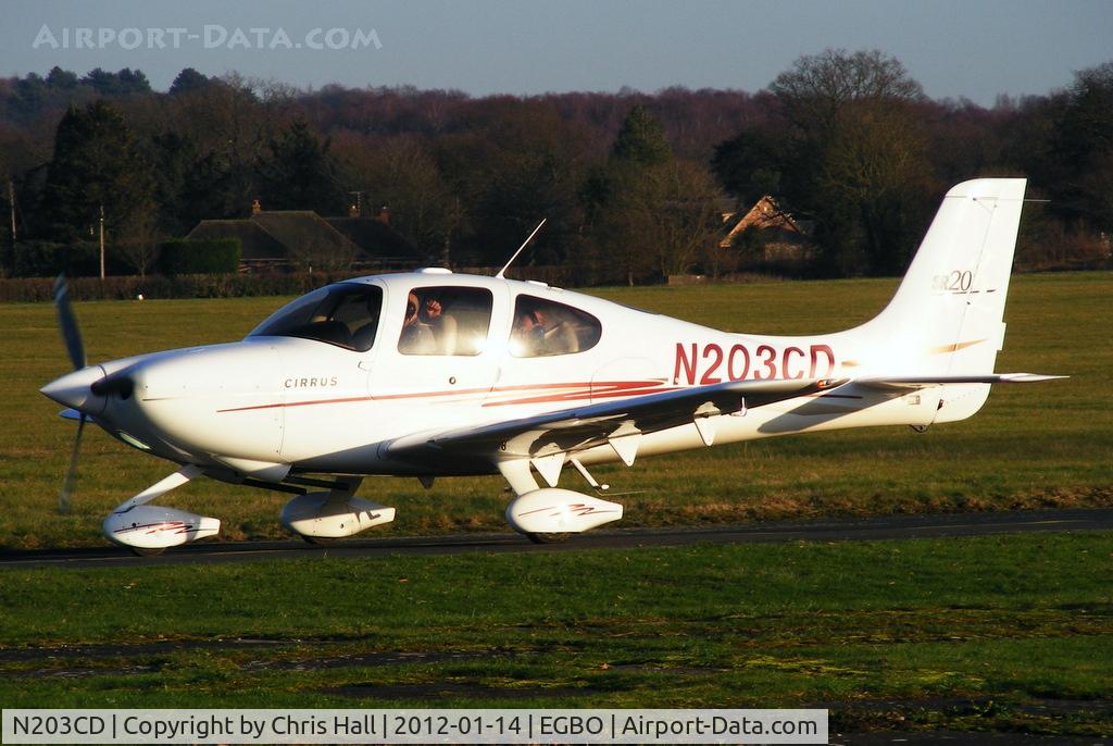 N203CD, 2004 Cirrus SR20 G2 C/N 1451, at the Icicle 2012 fly in