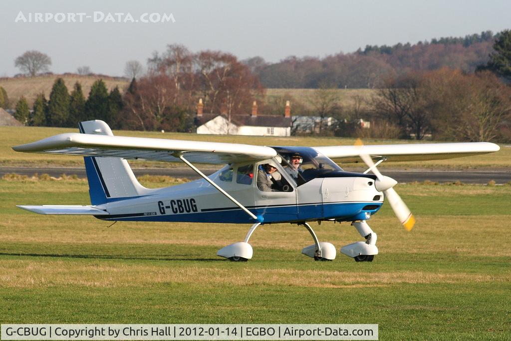 G-CBUG, 2002 Tecnam P-92EM Echo C/N PFA 318-13662, at the Icicle 2012 fly in