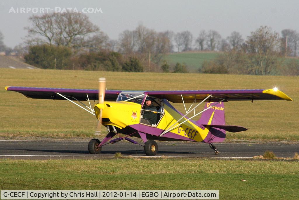 G-CECF, 2006 Just Aircraft Escapade Jabiru (3) C/N BMAA/HB/496, at the Icicle 2012 fly in